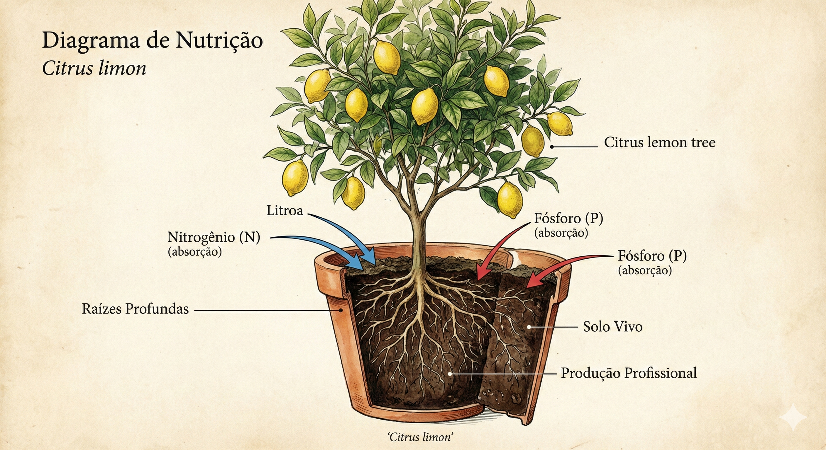 Microrganismos do solo atuando na fertilidade de vasos